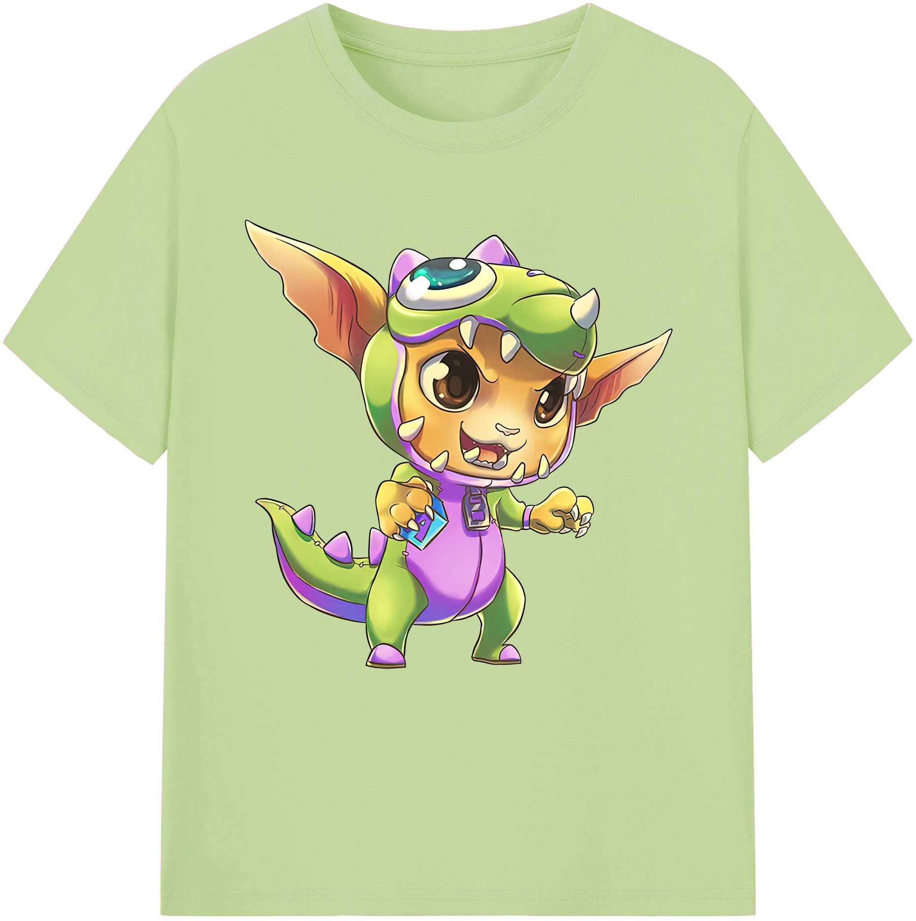 リーグ・オブ・レジェンド League of Legends LOL 綿100％半袖Tシャツ（フロントプリント）